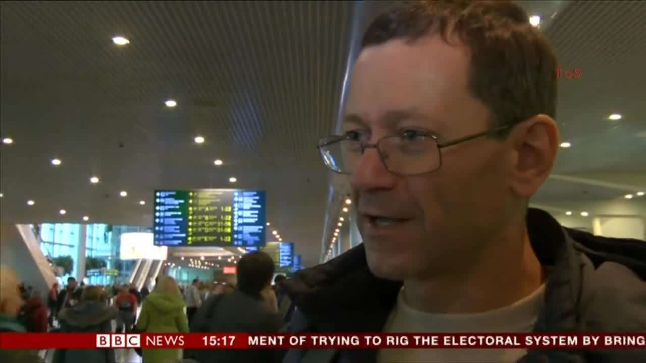 Ukraine and Russia inflict Flight Bans. SARAH RAINSFORD, BBC NEWS