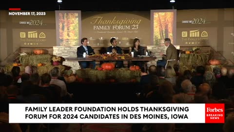 Desantis Haley And Ramaswamy Speak At Family Leader Forum