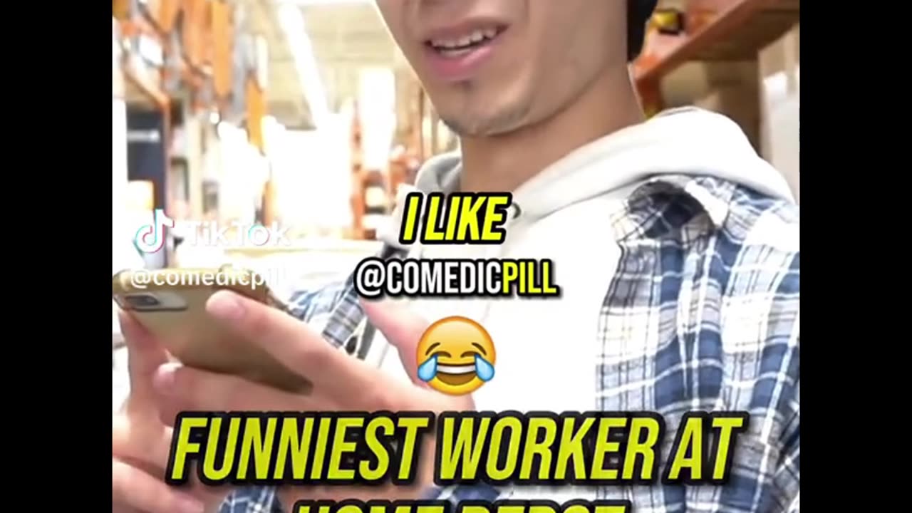 FUNNIEST WORKER AT DEPOT