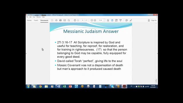 Messianic Judaism Difficult Passages