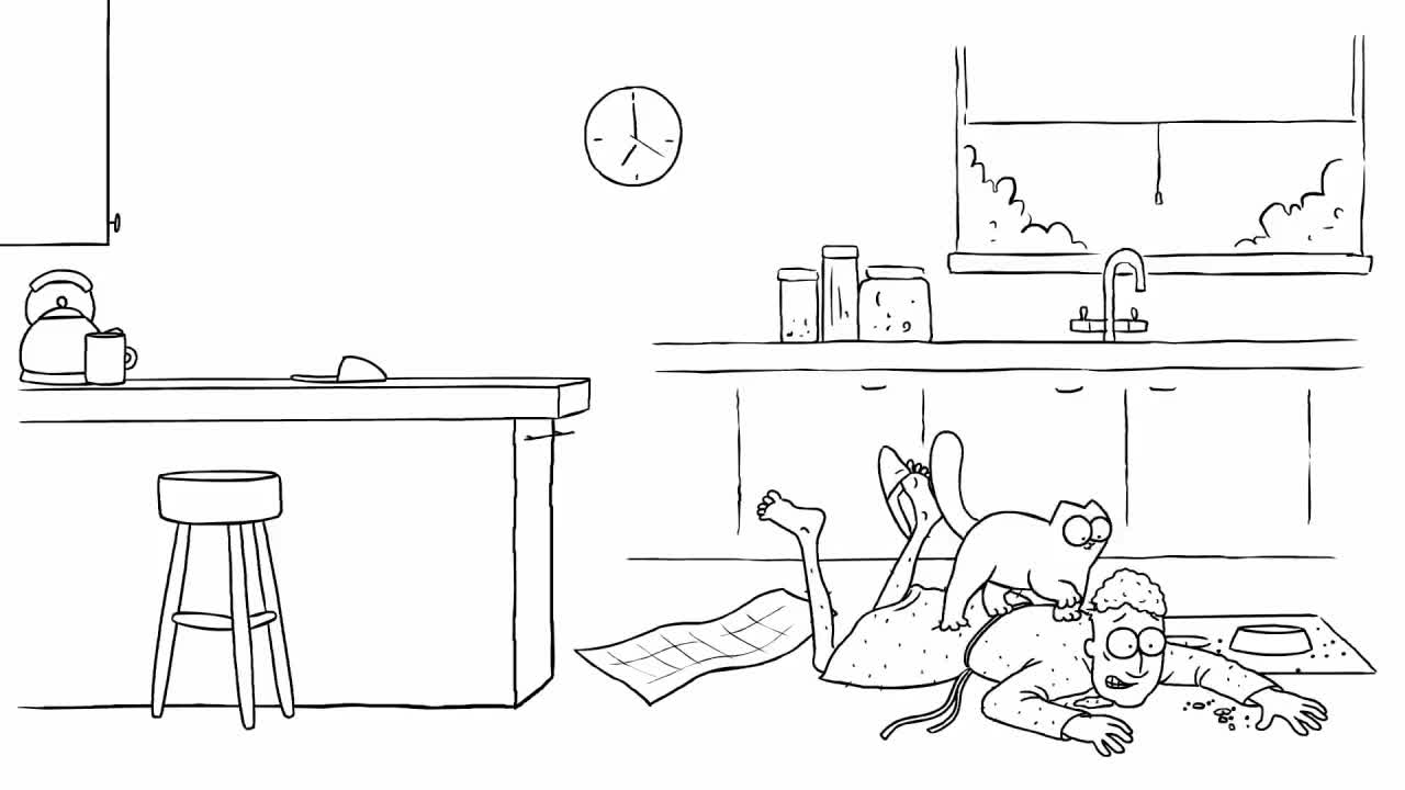 Feed Me - Simon's Cat _ SHORTS #28