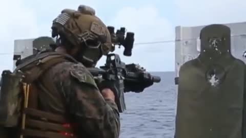 Interesting tactics of the Us marines