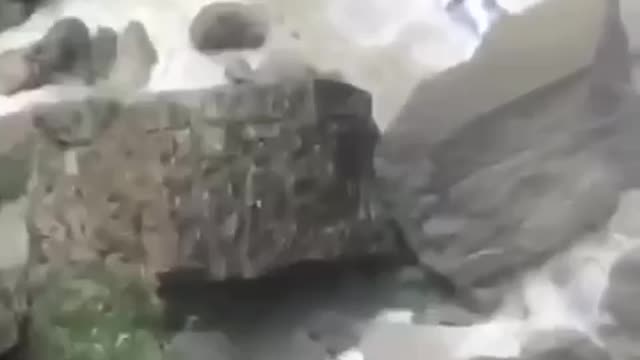Россия. In Dagestan, a car with tourists fell into a gorge near a waterfall