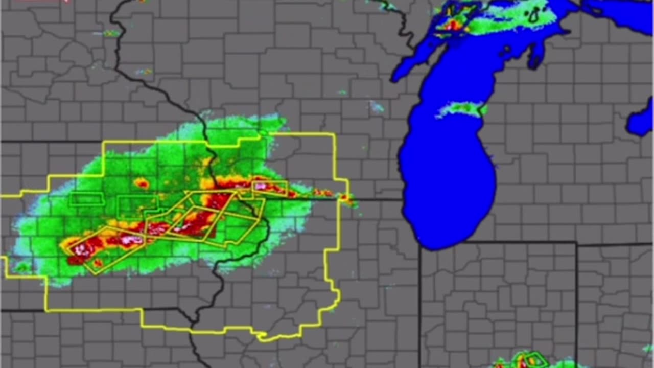 Massive storm system