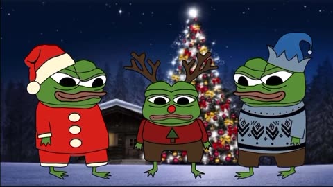 CHRISTMAS DON’T BE LATE 🐸SANG🐸 BY PEPE AND FAMILY