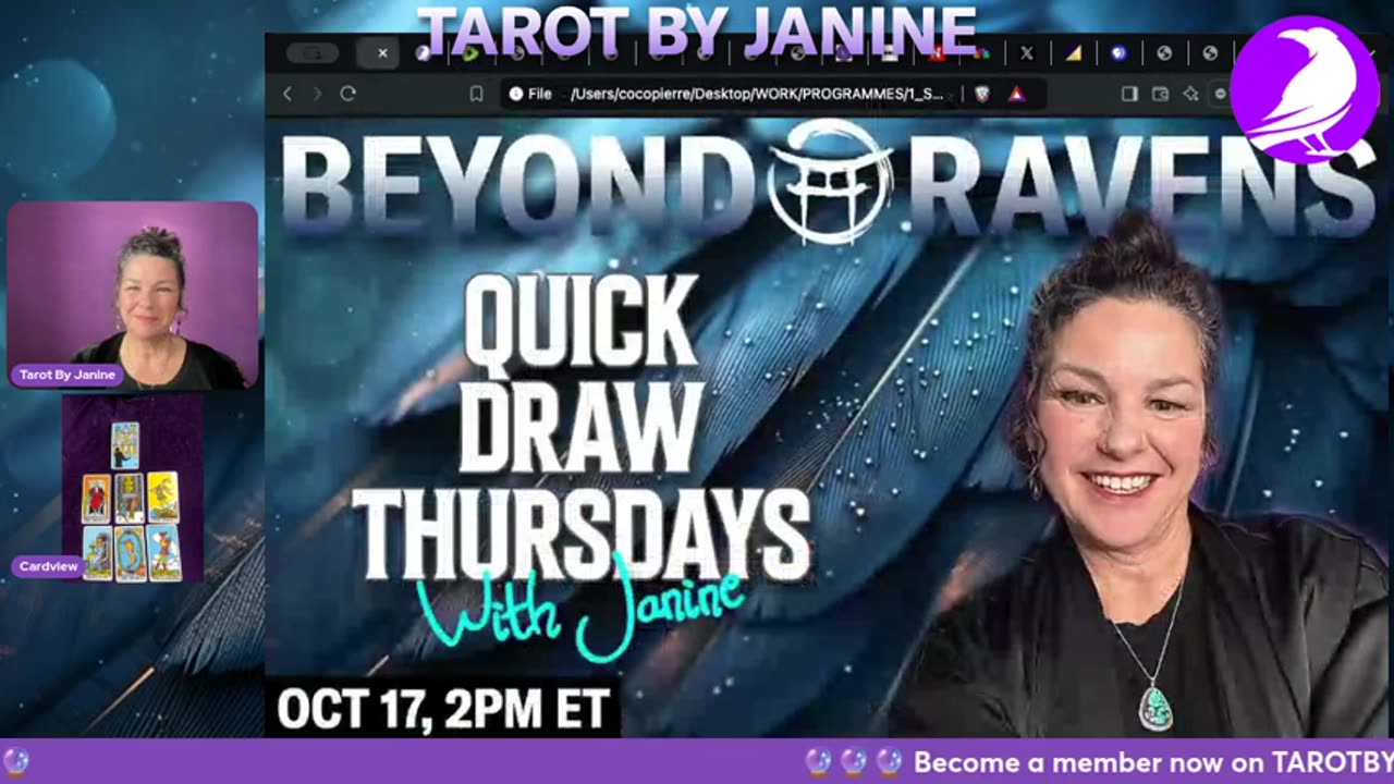 🐦‍⬛Beyond Ravens with JANINE - OCT 17