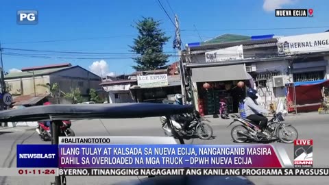 Ilang tulay at kalsada sa Nueva Ecija, nanganganib masira