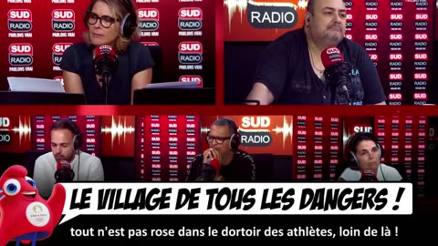 Le village olympique sous le feu des POLÉMIQUES vols, malbouffe, inconfort...