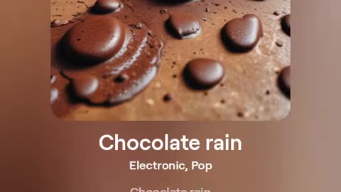 Chocolate rain - version 1