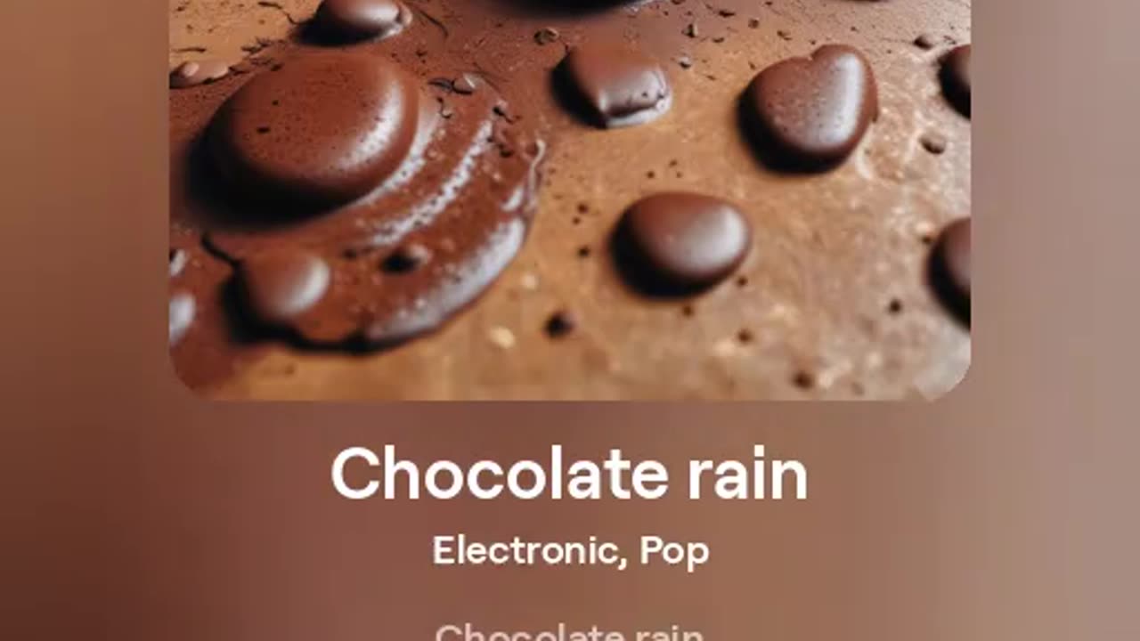 Chocolate rain - version 1