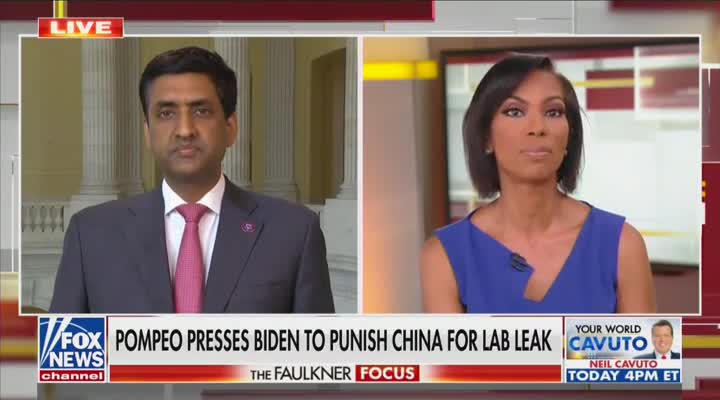 Harris Faulkner challenges Ro Khanna on police reform