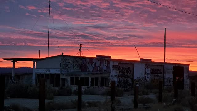 Desert Sunrise Beautiful Day