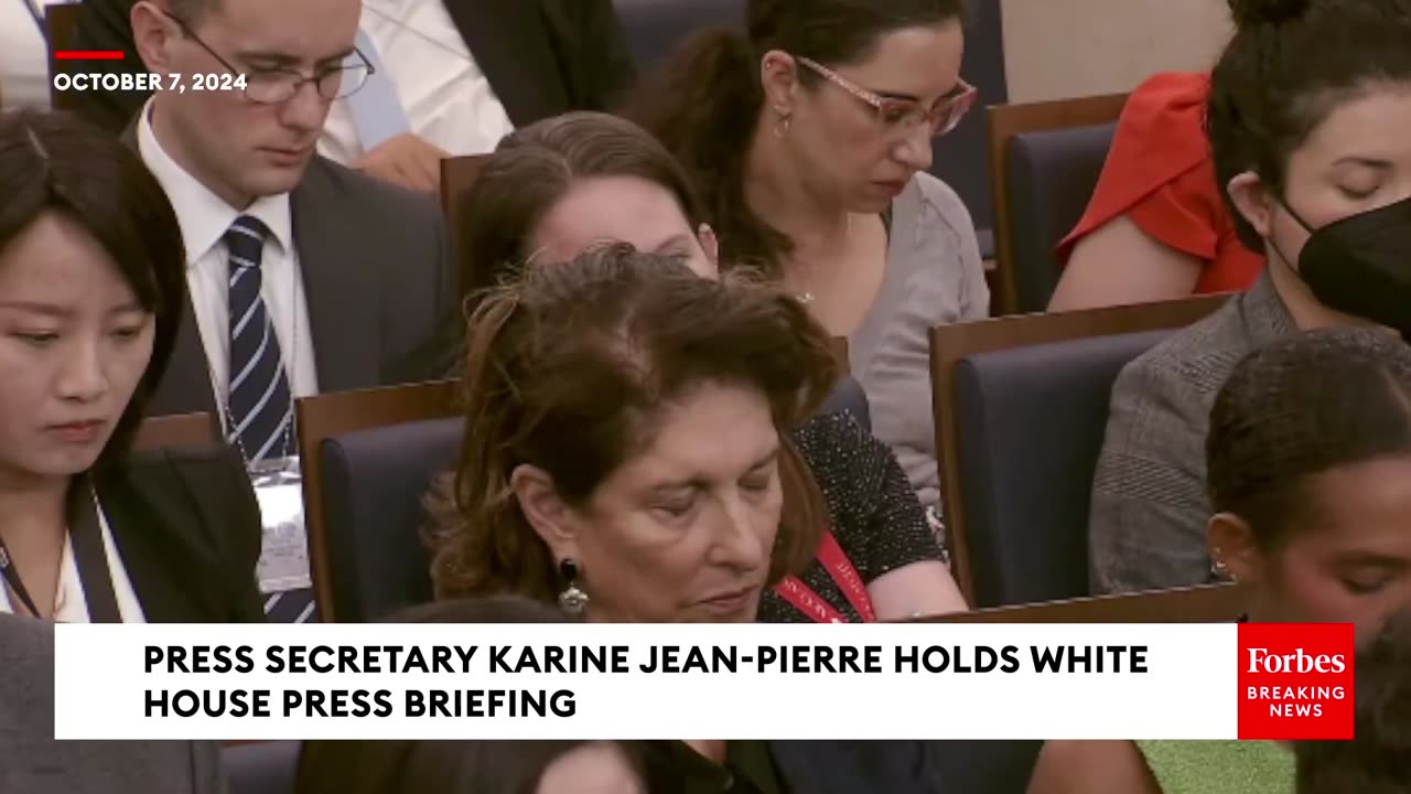 Reporter Asks White House If Congress Should Come Back To Pass Disaster Relief Funding