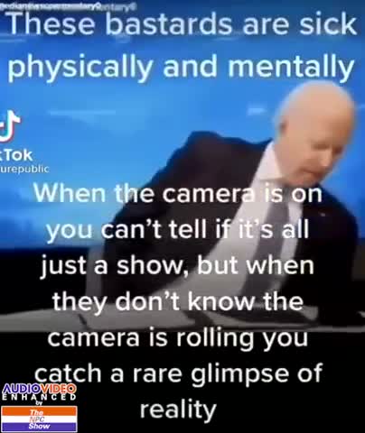 He thought the camera was off??