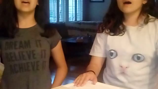 Hail Mary by my Girls Emily and Ysabel