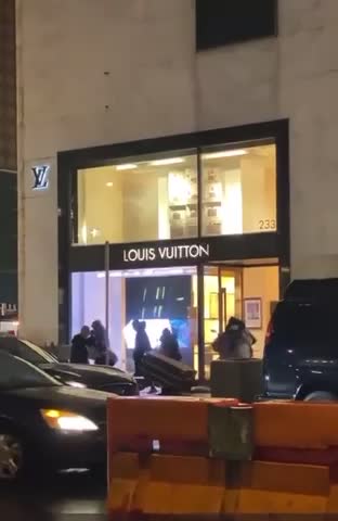 San Francisco's Louis Vuitton store in Union Square was "emptied out" by thieves Friday night