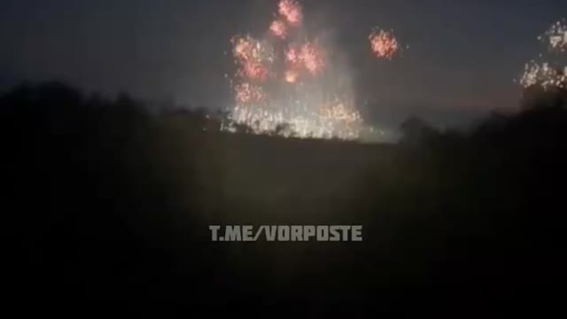 Russian Artillery Units Are Giving Hohols A Private Fireworks Show