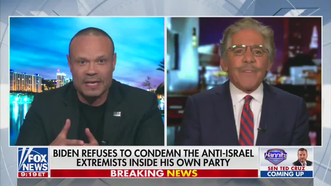 Dan Bongino and Geraldo Rivera Have Fiery Battle Over Israel-Hamas Conflict on Hannity