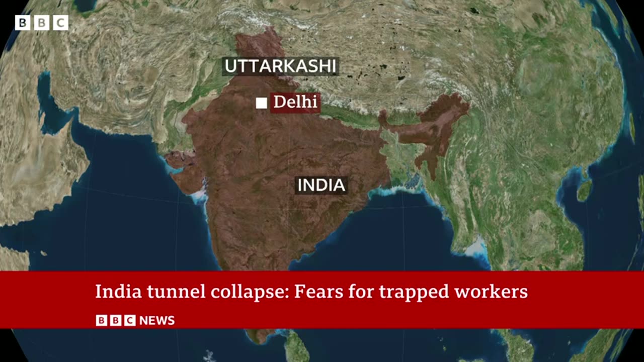 India tunnel collapse: Rescue efforts continuein Uttarakhand - BBC News