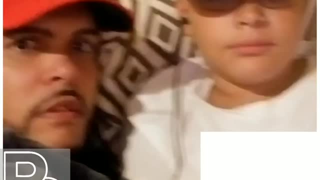 Insane screaming liberal scares my son