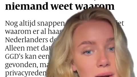 Eva Vlaardingerbroek: Hundreds of excess deaths per week and "nobody knows why"