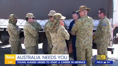 Young Aussies urged to start a career in the Defence Force