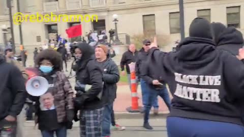 Guy Calls BLM a 'Terrorist Organization' to Their Face