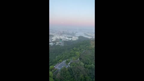 Seoul night view from Namsan