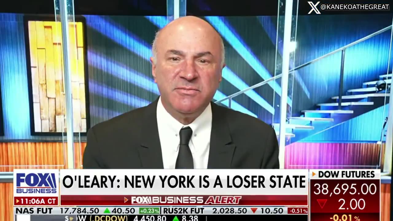 Shark Tank's Kevin O'Leary condemns Judge Engoron's baseless ruling against Donald Trump.