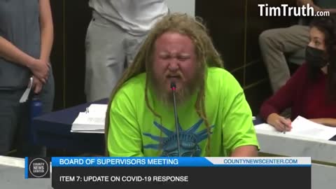 Man Unloads at San Diego Board of Supervisors Hearing With Powerful Speech