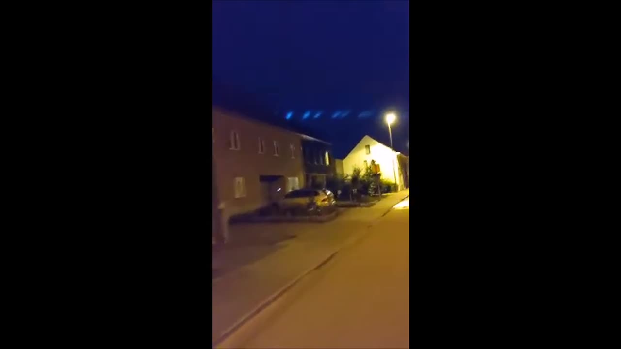 Strange Lights In The Sky Over Belgium