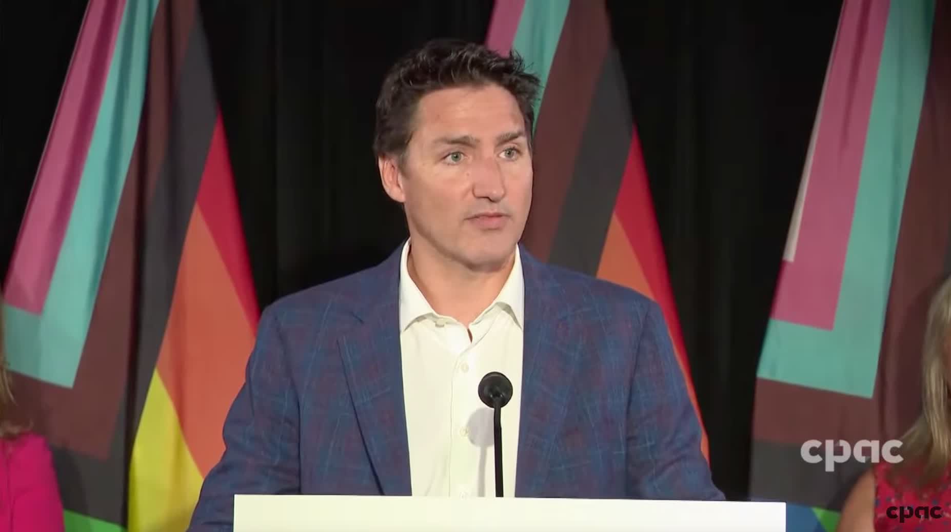 Trudeau: "We're seeing increasingly people in public life ... particularly women"