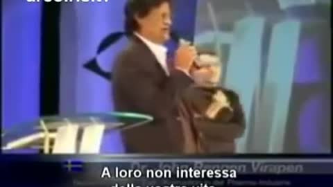 Dr. john Rengen, durante una conferenza in Germania nel Maggio del 2009