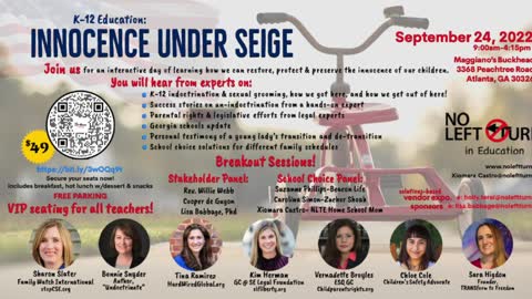 LIVESTREAM: No Left Turn In Education -- Innocence Under Seige