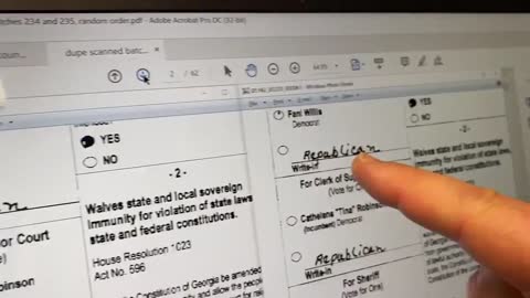 Video: Georgia ballots were scanned multiple times.