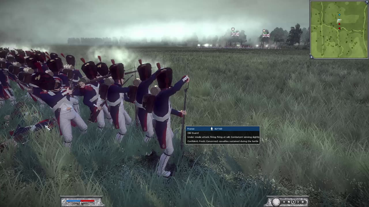 Epic Napoleon Total War Battles : Old Guard vs Coldstream Guards