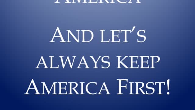 America First Voters Guide