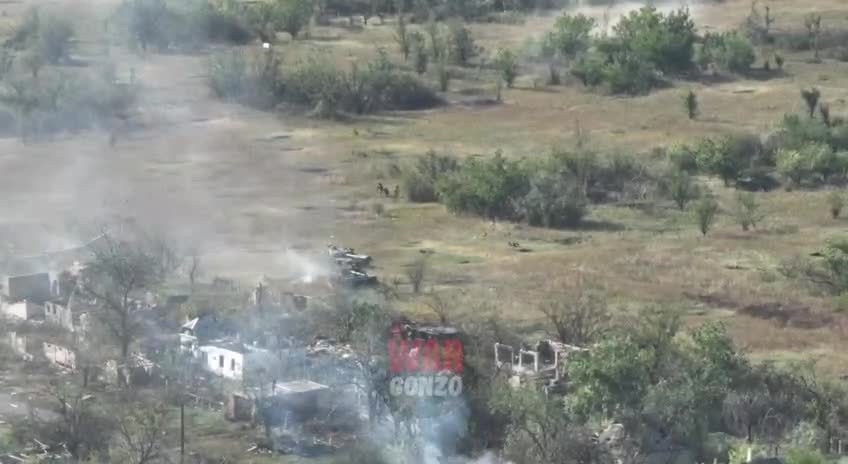 "Somalia" battalion destroy the Ukrops