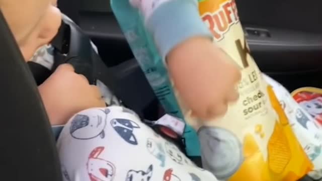 Cute and smart funny kid
