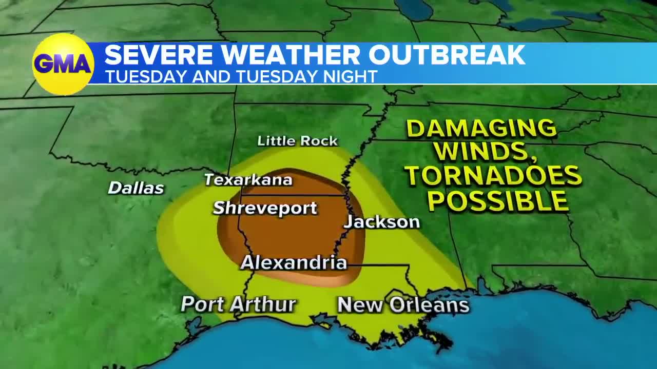 Extreme winter weather slams into west coast GMA