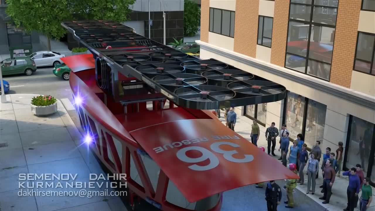 The fire truck of the future