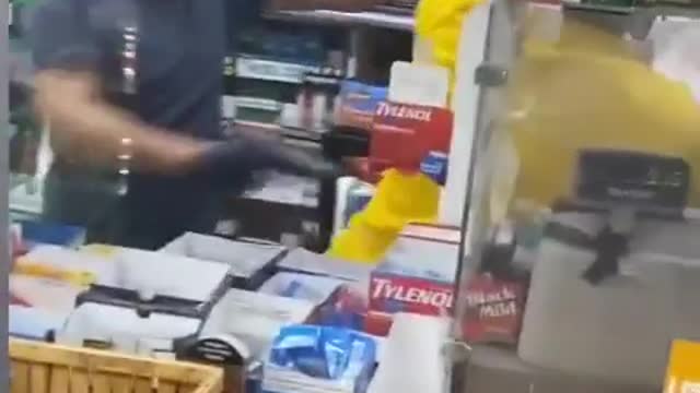 Store fight