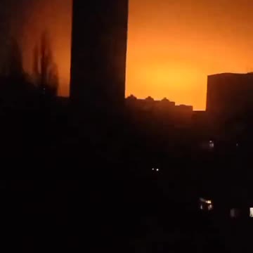 MLRS barrage on Kharkiv