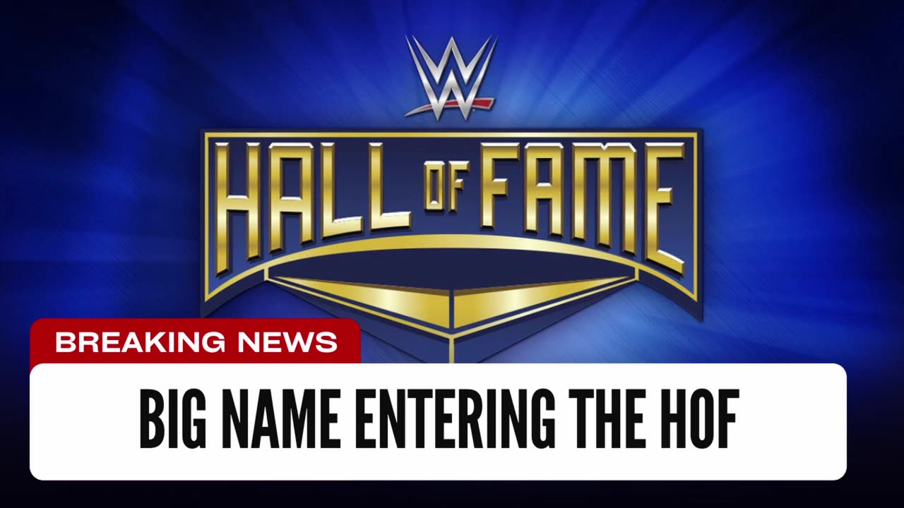 WWE Announces Big Name To Enter Hall Of Fame