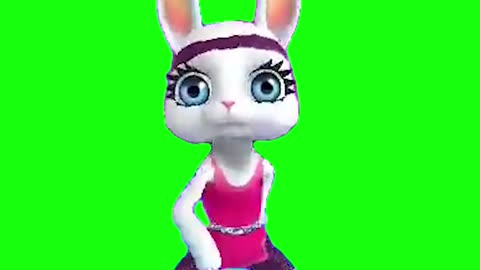 “I Hate My Life” Zoobe Bunny | Green Screen