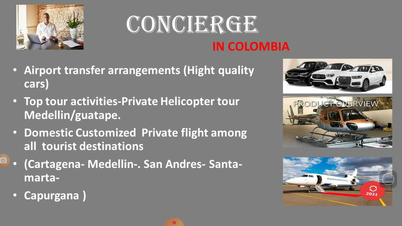 Concierge service in Colombia
