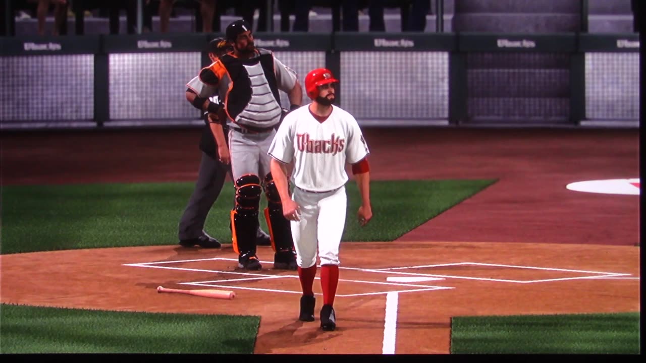 MLB The Show: Diamondbacks vs Giants (S16 G 77 Hulse 2 HRs)