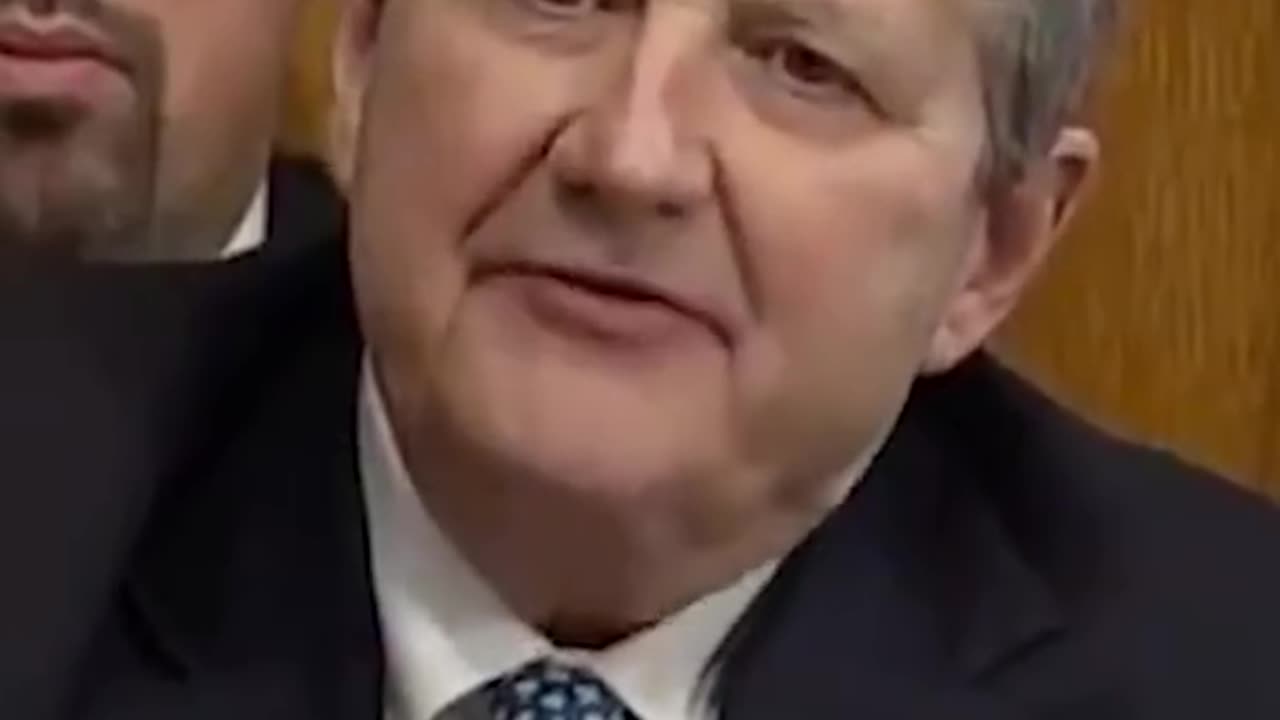 Senator John Kennedy, minus the context.