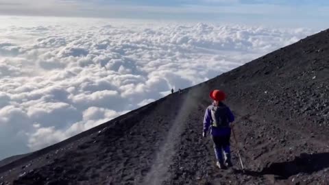 outdoor mountain climbing