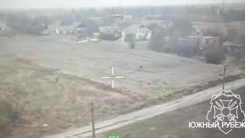 Russian Troops Secure a Residential Building in the Settlement of Annovka